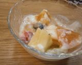 ものぐささん専用カットフルーツヨーグルト作り方2写真