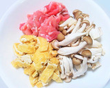 豚肉とちぢみ菜(または小松菜)の煮びたし作り方1写真