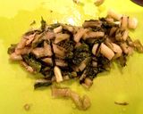 絶品！野沢菜としらすの和風ピザ作り方1写真
