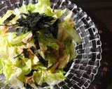 レタスとササミのもみ海苔サラダ作り方4写真