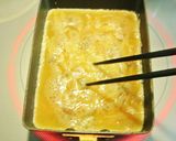 朝ご飯に☺納豆入りのだし巻き卵作り方3写真
