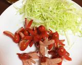 赤いウィンナー （タコ）作り方5写真