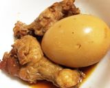 大好評お家の味！手羽元たまご煮（＾ω＾）作り方7写真