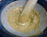 簡単！ゴマとひき肉とキノコのパスタ作り方3写真