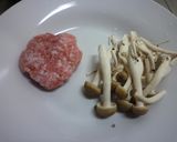 簡単！ゴマとひき肉とキノコのパスタ作り方4写真