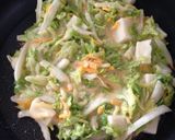 白菜チヂミ★餅チーズ作り方4写真