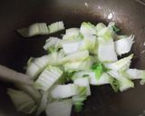 冷凍あさりと白菜の醤油炒め作り方3写真