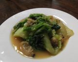 冷凍あさりと白菜の醤油炒め作り方7写真
