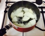イカと大根の煮物作り方1写真