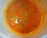 簡単海鮮トマトスープ トマト缶不要作り方8写真