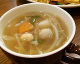 スープ、味付け醤油オンリー。作り方5写真