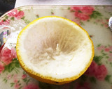 柚子とりんごとキウイの蜂蜜あえ作り方1写真