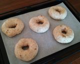 ふすま粉入りいちじくベーグル作り方4写真
