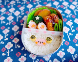 幼稚園 お弁当♡ひつじ キャラ弁 簡単作り方4写真