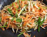 インドカレー風キンピラ作り方3写真
