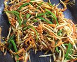 インドカレー風キンピラ作り方4写真