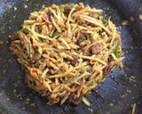 インドカレー風キンピラ作り方6写真