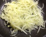 玉葱ソースのパスタ作り方1写真
