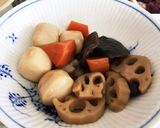 簡単♪里芋とこんにゃくの煮物作り方11写真