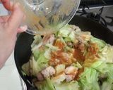 【大量消費！】鶏肉とキャベツの味噌炒め作り方5写真