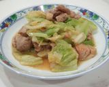 【大量消費！】鶏肉とキャベツの味噌炒め作り方6写真