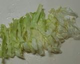 節約☆レタスとちくわのサラダ作り方1写真