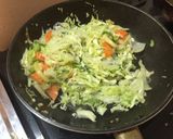 白滝入り野菜炒め作り方4写真