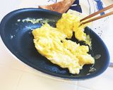 簡単朝ごはん☆チーズスクランブルエッグ作り方10写真