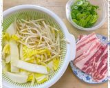 【簡単】❀白菜＆豚バラ肉のレンジ蒸し❀作り方1写真