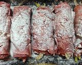 セロリとにんじんの牛肉巻き作り方4写真