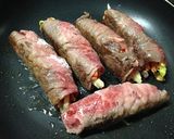 セロリとにんじんの牛肉巻き作り方8写真
