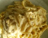 濃厚、簡単。ツナのチーズクリームパスタ作り方9写真