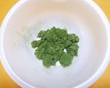 国産強力粉でふわもち♪よもぎあんパン作り方1写真