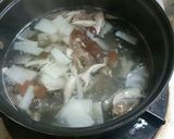 なめことヒラタケと大根の味噌汁作り方3写真