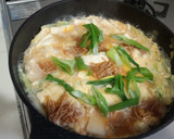 【早旨！】めんつゆで豆腐のなめたけ卵とじ作り方3写真