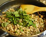 簡単♪ガッパオ飯（挽肉とバジルの炒飯）作り方7写真