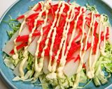 お餅とキャベツのお好み焼風～醤油味～作り方5写真