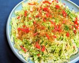 お餅とキャベツのお好み焼風～醤油味～作り方8写真