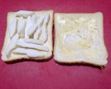 お餅トースト作り方1写真