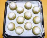国産強力粉でふわもち♪よもぎあんパン作り方15写真