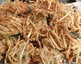 紅生姜でサッパリ♪簡単牛蒡のかき揚げ作り方6写真