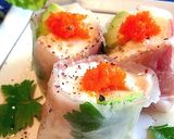 生ハムと豆腐とアボの生春巻き✿作り方5写真