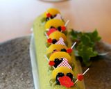 お抹茶ろーるケーキ作り方18写真