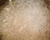 白滝でダイエット！卵と納豆のとろとろ麺作り方1写真