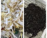 豆腐でふわふわ！ひじきの照り焼きつくね作り方1写真