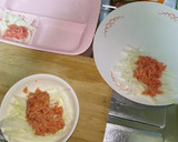 簡単♪マグロのたたき乗っけ大根サラダ♪作り方5写真