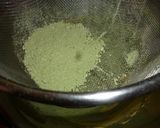 抹茶ケーキ　クリームチーズ相性よし❤作り方3写真