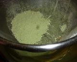 抹茶ケーキ　クリームチーズ相性よし❤作り方3写真