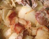 簡単＊じゃがいもと豚肉のガーリック炒め作り方10写真