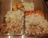 揚げもちと根菜のお鍋作り方1写真